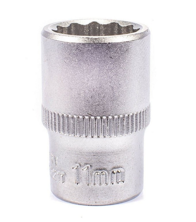 VASO 11 MM LLAVE DE VASO 1/4' 12 ÁNGULOS ASTA - Imagen 4